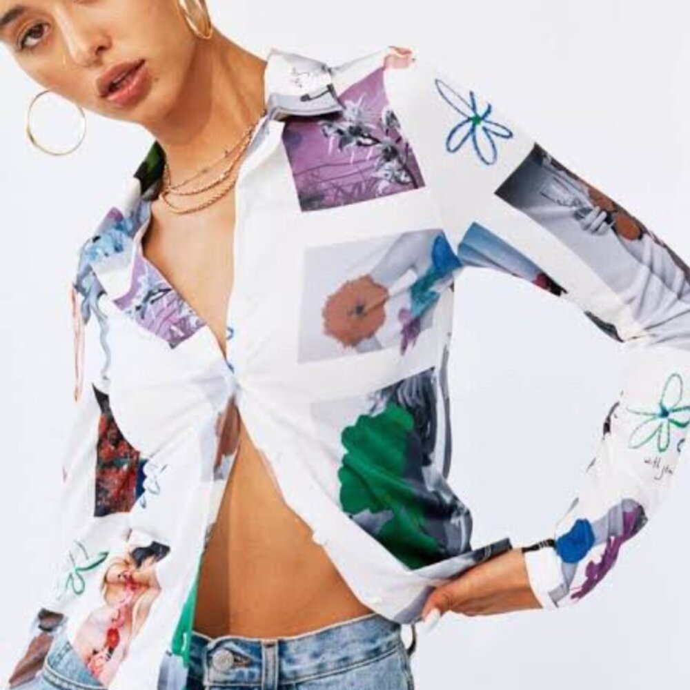 With Jean Bobbie Shirt - Size S